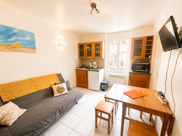 Louloute - Studio Cabine 4 Pers - Plage à Deux Pas - Berck