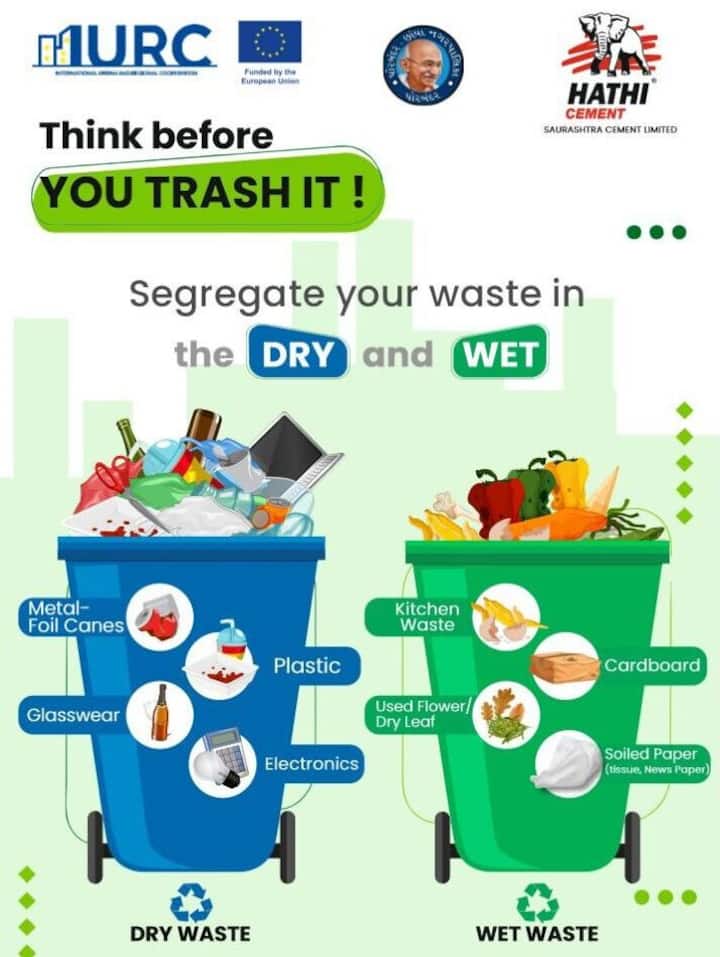 Not segregating garbage will attract a fine.