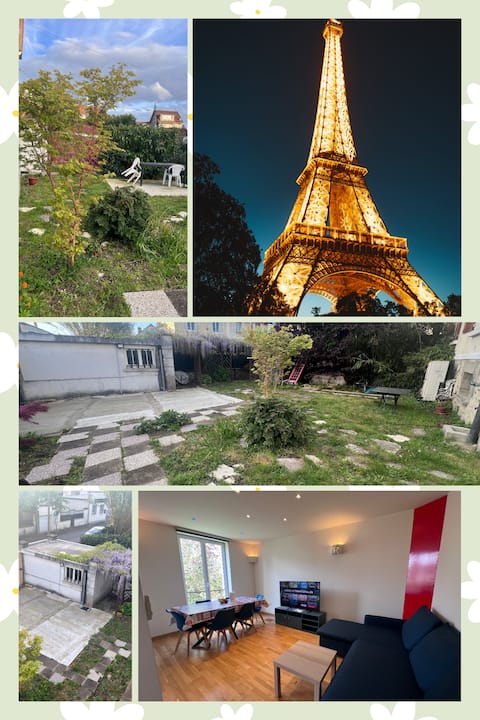 Home Paris Disney 04 AC Rooms + 03 Parkings