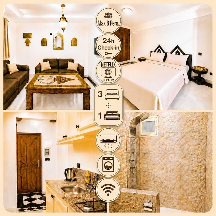 Appartement Sahara · Guéliz, Marrakech - Marrakesh