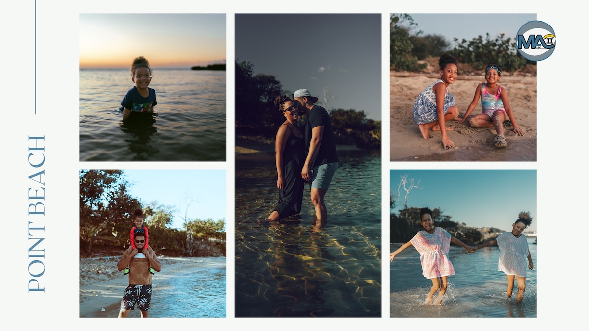 Beach and turquoise water on Jamaica's northwest coast near Lucea, the kind of day out where a little local cash goes a long way