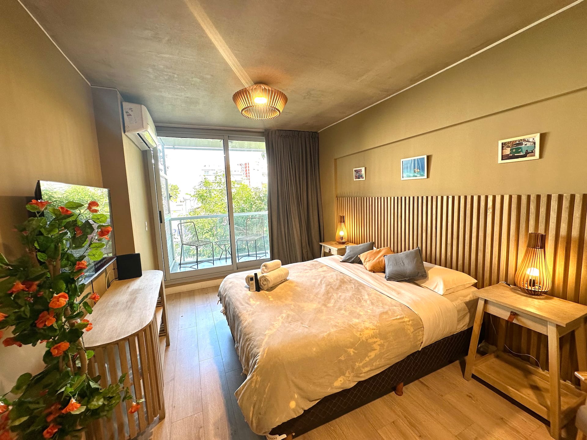 Studio com varanda em Colegiales