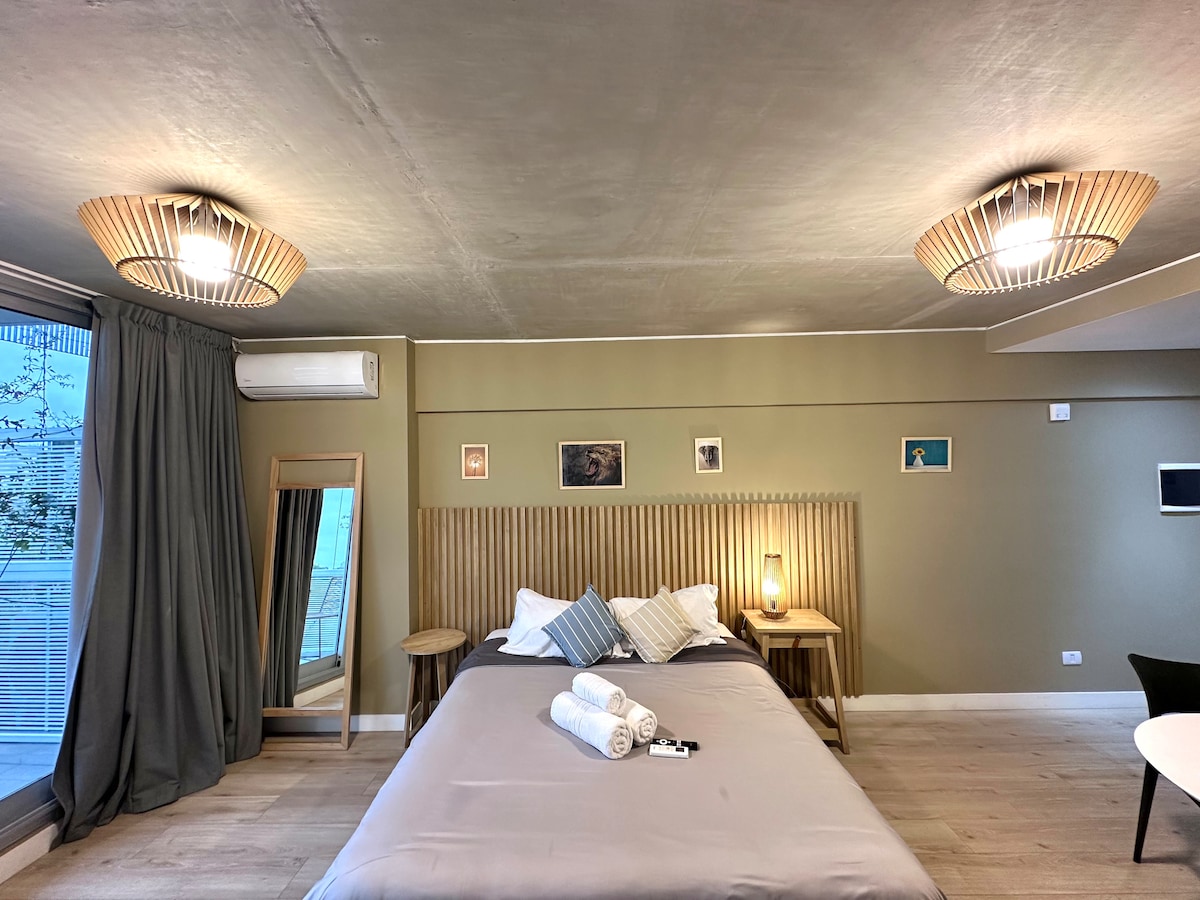 Studio en Colegiales con balcón