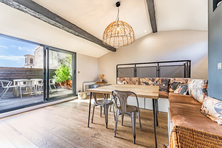 Magnifique Appartement 3 Chambres Avec Rooftop - Le Bouscat