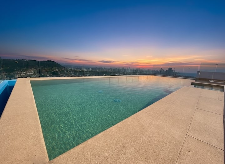 Luxury Apto Ocean View 2br/ Great Location - Cartagena