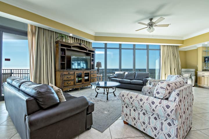 Phoenix West 2301 Lazy River Slide Pool Gulf Front - Orange Beach, AL