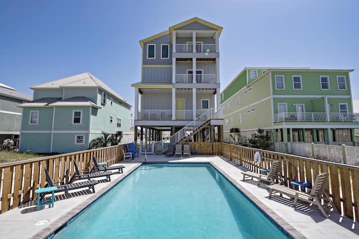 Zoe's Zen 10 Bedrooms Pool And Hottub - Gulf Shores, AL
