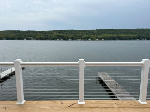 Checkered Duck on Waneta Lake