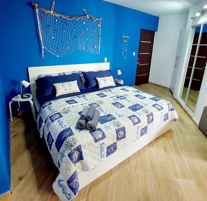 Cama King.