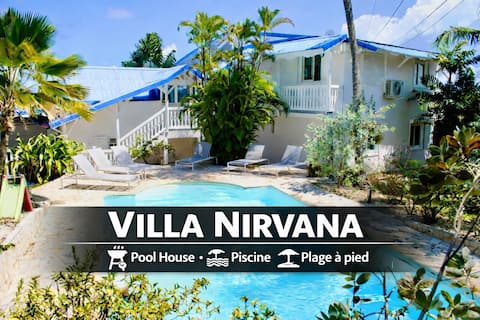 Nirvana Villa – Pool & Sea View, Beach 2 min away