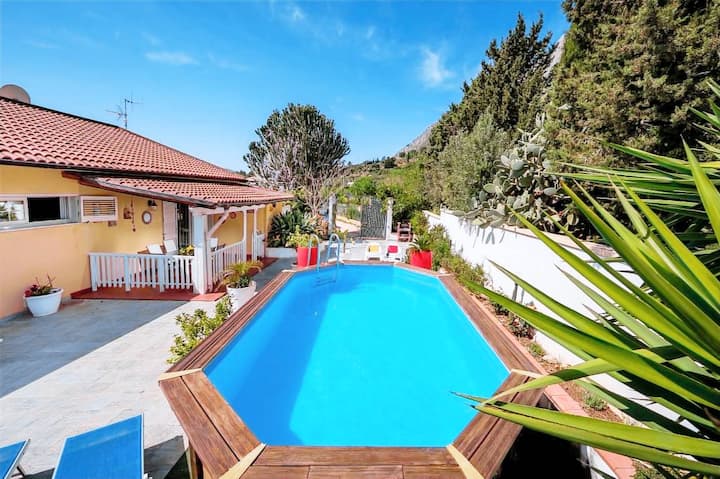 La Tua Villa Con Piscina Completa Di Tutto. - Castellammare del Golfo