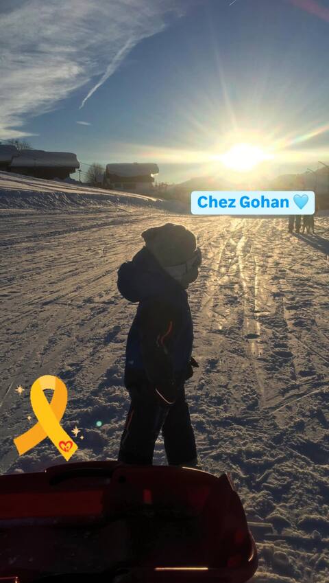 Chez Gohan - lakes and mountains