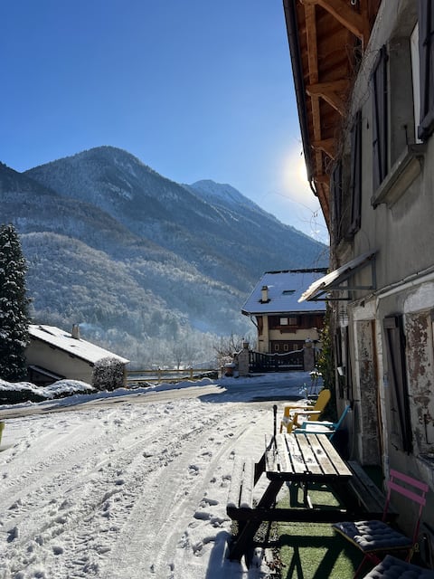 Chez Gohan - lakes and mountains
