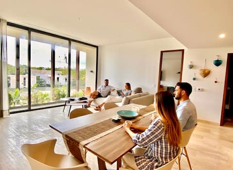 Top performing Airbnb: Luxury Jungle 2 BDR • Rooftop Infinity Pool & Gym in Tulum