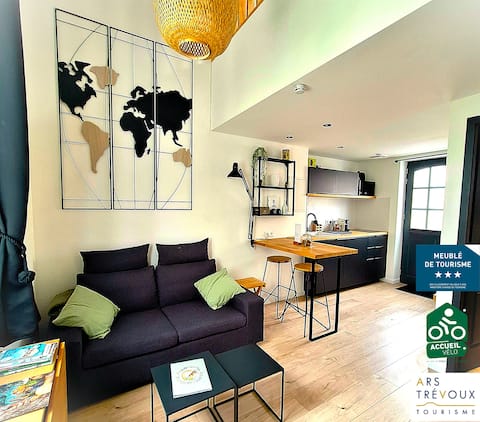 Figuier Pro & Cosy Accommodation, Air Conditioning / Fiber Optic Internet, Trévoux