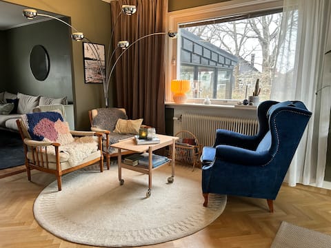 Successful Airbnb property: Cozy little house with a lot of space in Halmstad