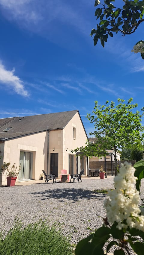 La Petite Loge · 3 Bathrooms · Garden · Azay-le-Rideau