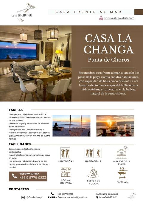 Casa la Changa, Punta de Choros