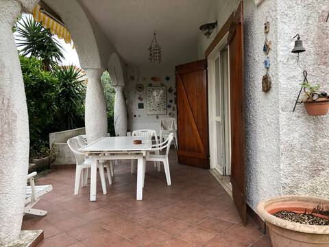Villa area pvt Circeo, sea a few meters away