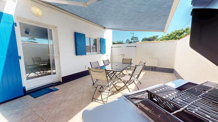 Villa Bleue - 300 M De La Mer - Bretignolles-sur-Mer
