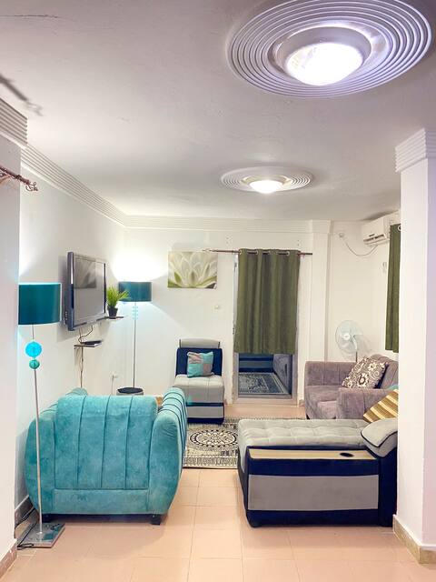 Furnished, quiet, air-conditioned