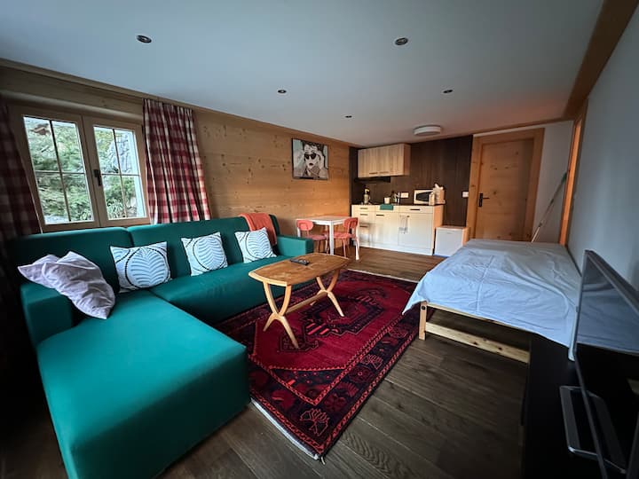 Kuna kitanda kimoja kwa ajili ya mtu wako wa ziada au familia yenye mtoto mmoja. 