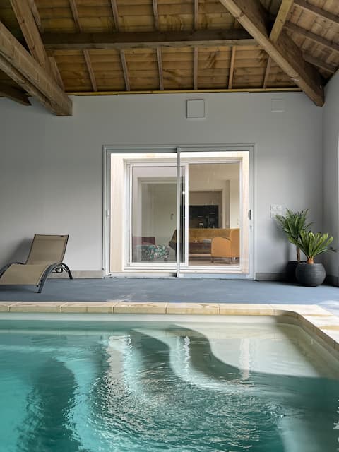 3-star Gîte, Duvet & Heated Pool all year round