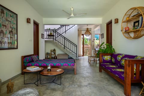 Pool, Rooftop, AC - 200m to Private Beach