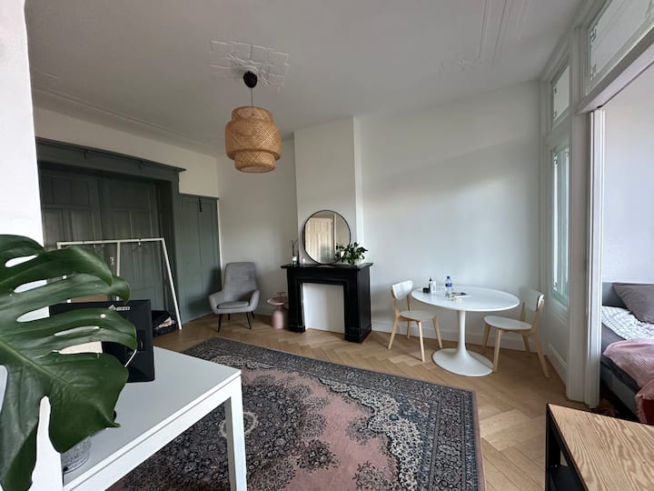 Spacious City Studio (+Private Parking) - Rotterdam