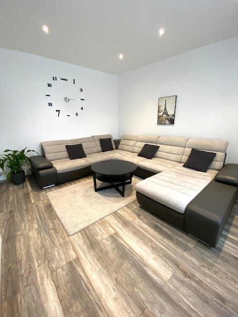 Spacious apartment with balcony