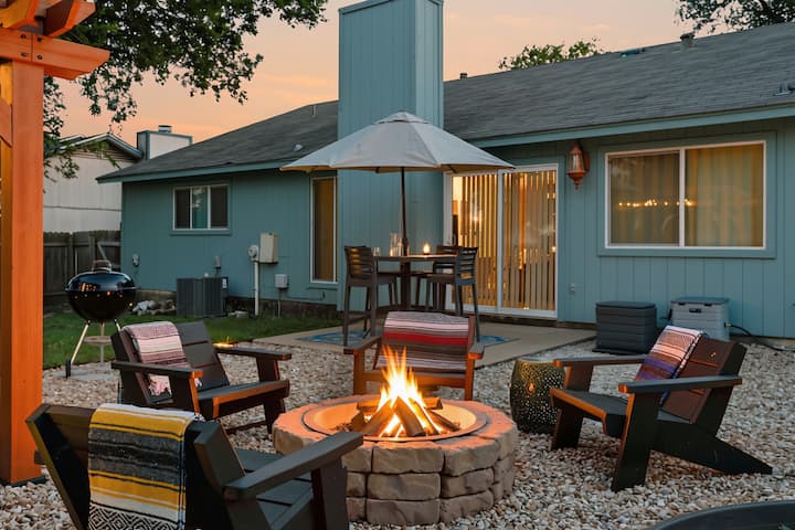 3&nbsp;Chambres | Lits King Size + Wifi Fibre + Pergola - Austin, TX