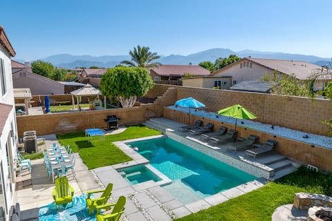 RESORT*POOL*Spa*FirePit*PingpongARCADE/DesertHeath