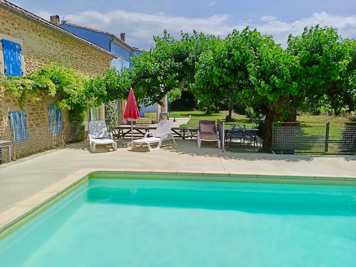 Grande Villa Avec Piscine à Richerenches - Valréas