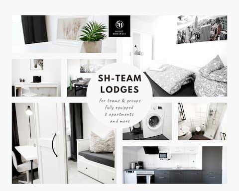 SH Lodges: 3 business apartments for groups