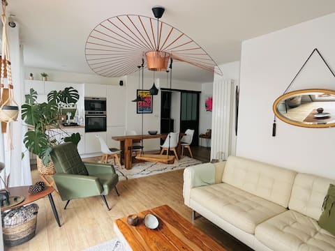 Popular Airbnb listing: Le Hygge loft in Nantes