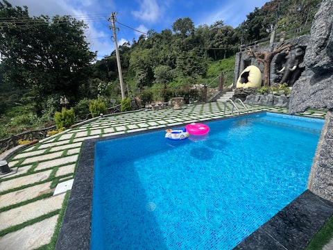 Beautiful A/C 4BHK Pool Villa in Munnar