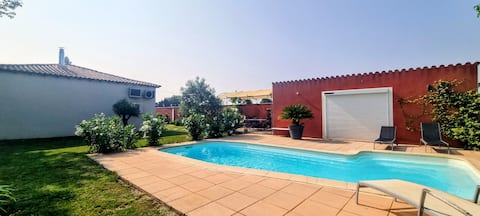 Beautiful villa with independent studio and pool
