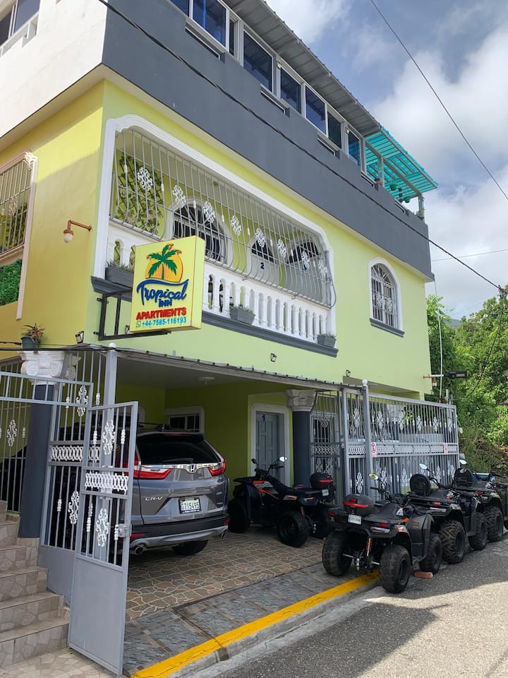2 Bed Apt & Roof Terraces - Fast Wifi - A/c - Puerto Plata