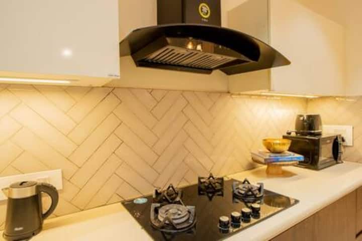 Mr. Khare Villa- Celest · Poolside Elegance W/ Terrace in Gated Community
