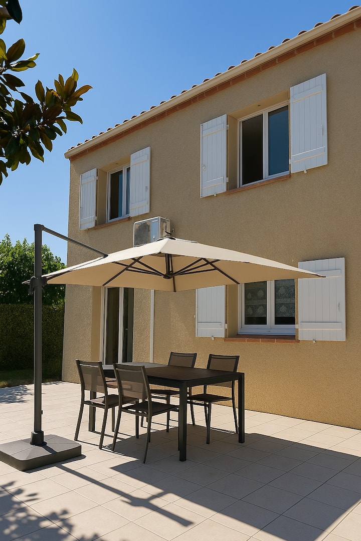 Maison Familiale Proche De La Mer-3 Ch-jardin Clos - 페르피냥