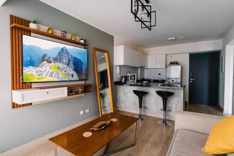 Amazing View 4 + Pool + Gym- Barranco & Miraflores