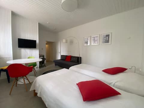 Popular Airbnb listing: Quiet, central and in a top location in Darmstadt