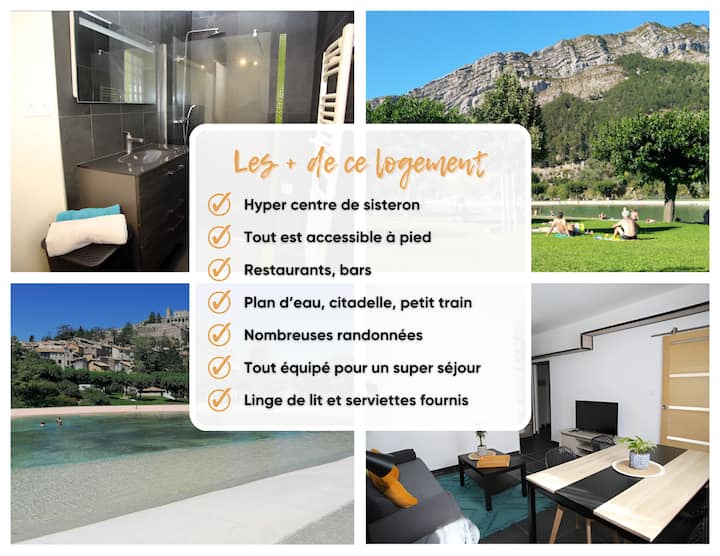 Maison Avec Jardin + Parking Privatif - Sisteron
