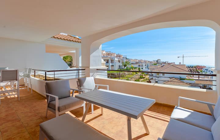 Perfect Apartment - Sea & Golf Views! - Manilva
