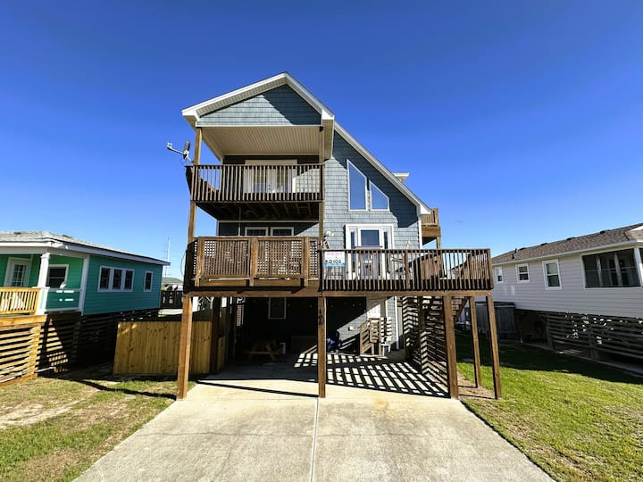 Kd108- Near The Beach- 4 Brs, Just A Short Stroll - Kitty Hawk, NC