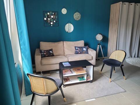 Cottage on the banks of the Sarthe: La Mésange Bleue