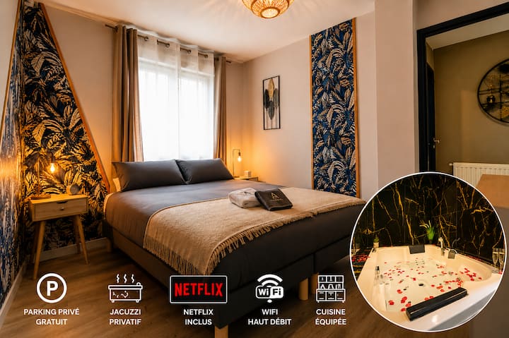 La Bulle - Appartement Avec Jacuzzi Et Parking - Saint-Omer