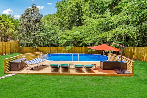 6BR Escape | Pool | Hot Tub | Near Stone Mtn | 13