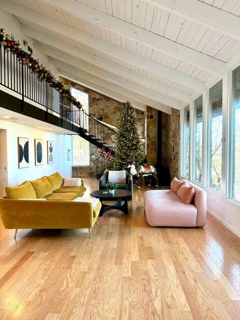 Modern Luxury Mid-Century Gem w/ Indoor Playground