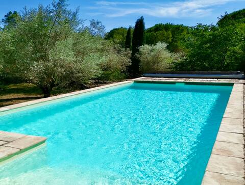 Villa Falabregas, South Ardèche with pool
